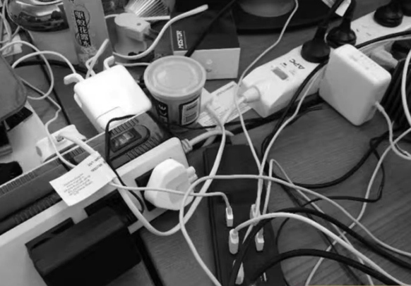 Clip, organizador de Cable de escritorio