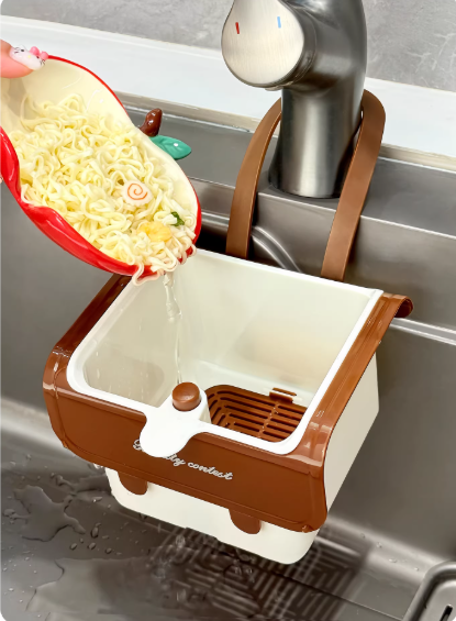 Cesta de desagüde de la cocina colgante